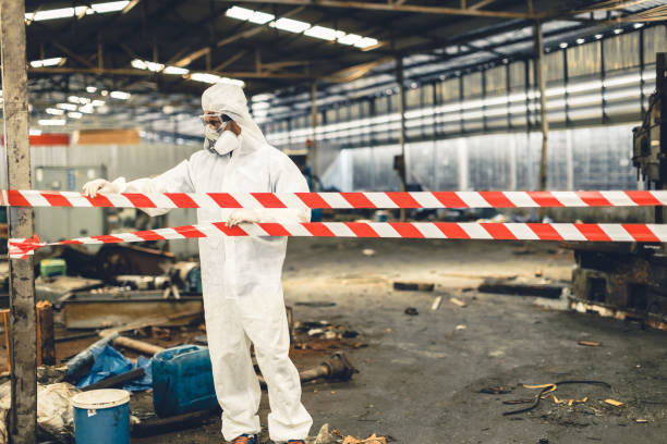 Professional Odor Removal technician working in Yoakum, TX